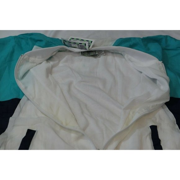 90s NOS Vintage MEMBERS ONLY All Points Men Large TRACK Jacket COLOR BLOCK - Picture 8 of 12